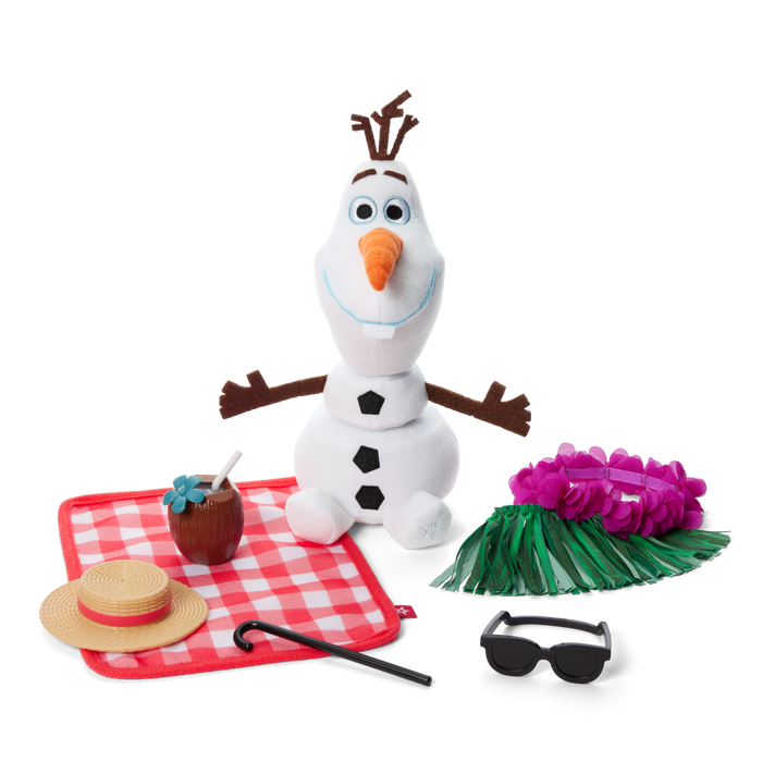 Disney Frozen Olaf Plush & Summer Accessories by American Girl® J3