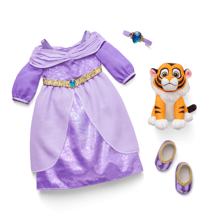 Disney Princess Jasmine Formal Dress, Baby Rajah & Accessories for 18-inch Dolls by American Girl® K0