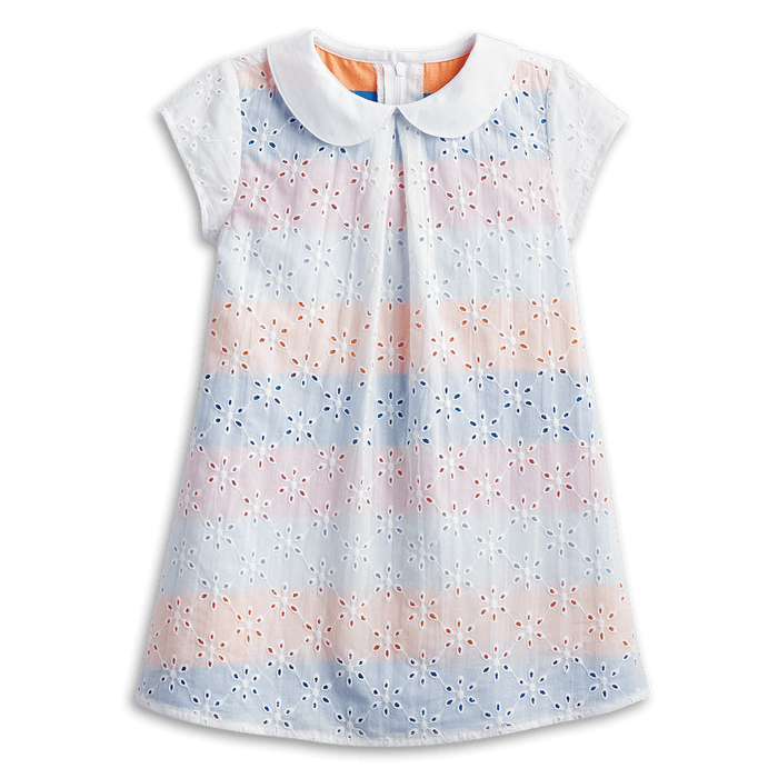 Sunny Flowers Dress for Little Girls S6