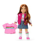 Truly Me™ 18-inch Doll #103 with wavy red hair Q9