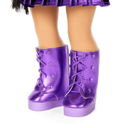 February Amethyst Bliss Outfit for 18-inch Dolls J1