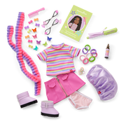 Long Hair Looks™ by Truly Me™ 18-inch Doll #135 & hair accessories D6