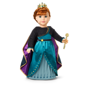 Disney Frozen Queen Anna Outfit & Accessories for 18-inch Dolls by American Girl® J0