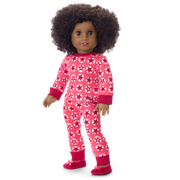 American Girl® x Hanna Andersson Berry Bright Stars Pajamas for 18-inch Dolls K8
