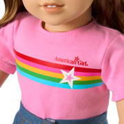 Truly Me™ 18-inch Doll #118 with curly caramel hair Y2