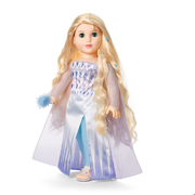 Disney Frozen Snow Queen Elsa Outfit & Accessories for 18-inch Dolls by American Girl® K1