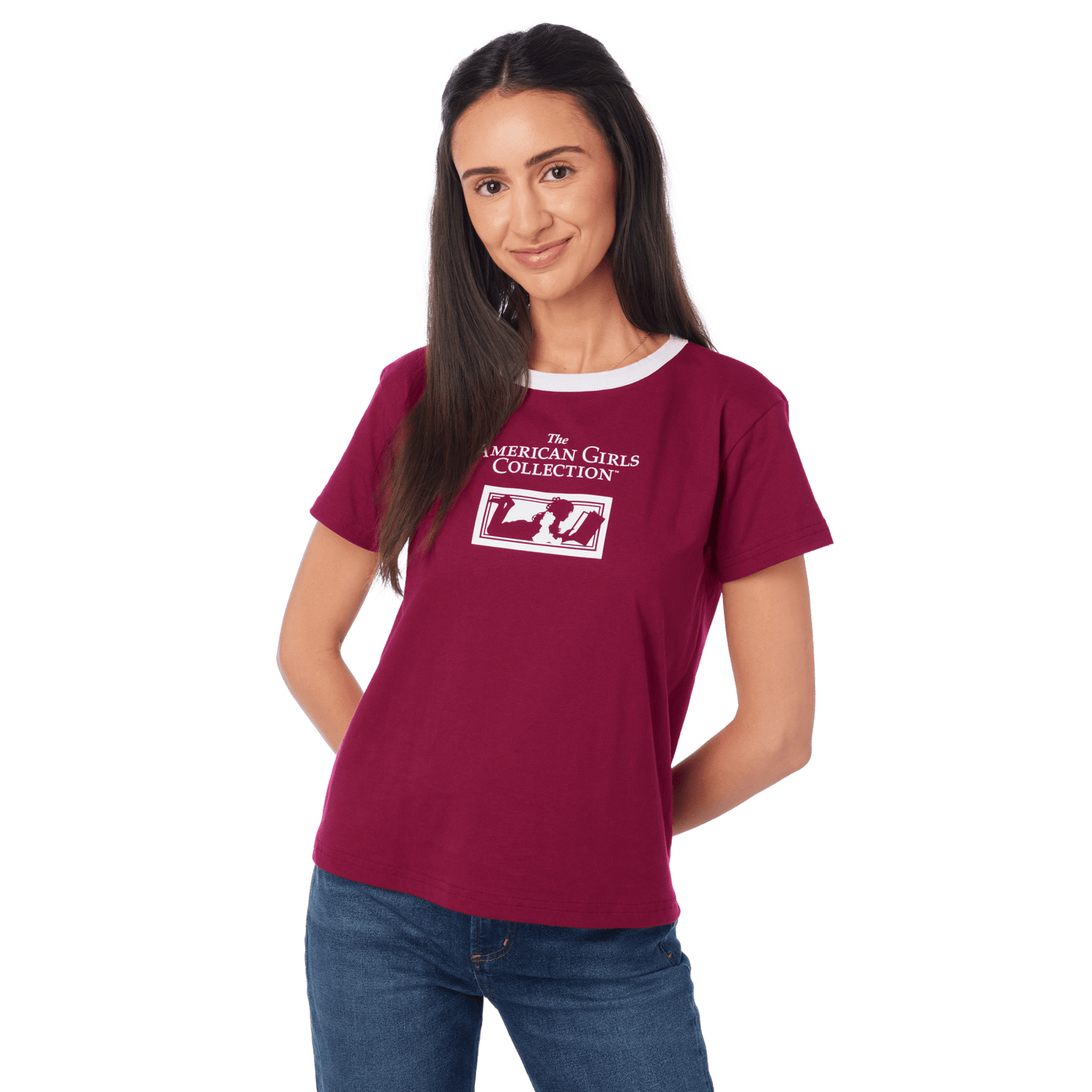 The American Girls Collection™ Ringer Tee for Adults V9