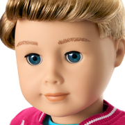 Truly Me™ 18-inch Doll #104 with straight caramel hair S0