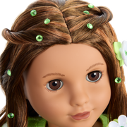 August Peridot Glow Outfit for 18-inch Dolls H3