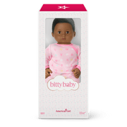 Bitty Baby® Doll #1 with black hair in Pastel Pink L8