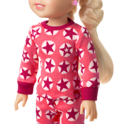 American Girl® x Hanna Andersson Berry Bright Stars Pajamas for 14.5-inch Dolls K3