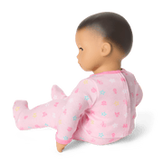 Bitty Baby® Doll #4 with black hair in Pastel Pink J5