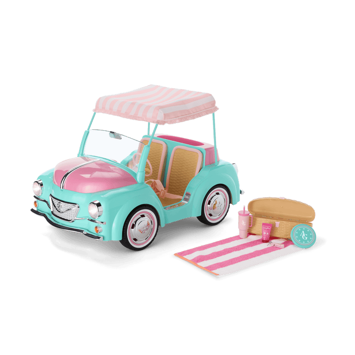 Raquel's™ Seaside Car for 18-inch Dolls (Girl of the Year™ 2026) Y1