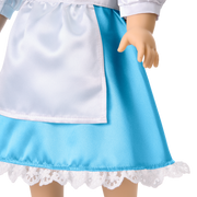 American Girl® Disney Princess Belle Blue Dress, Mrs. Potts, Chip & Accessories for 18-inch Dolls A0