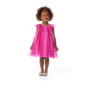 Pink Party-Ready Dress for Little Girls (Bitty Baby®) C9