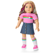 Truly Me™ 18-inch Doll #110 with wavy blonde hair J2