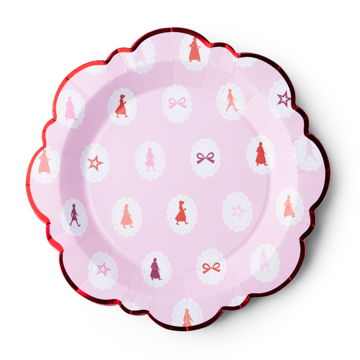 American Girl™ x Bonjour Fête Classic Characters Large Plates (Set of 8) I2