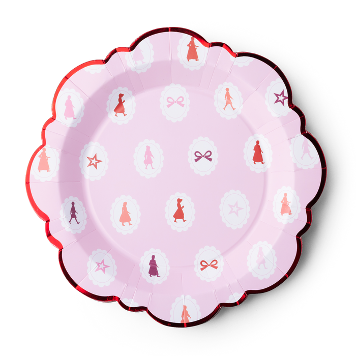 American Girl™ x Bonjour Fête Classic Characters Large Plates (Set of 8) I2