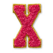 AG™ Letter X Stick-On Patch Z2