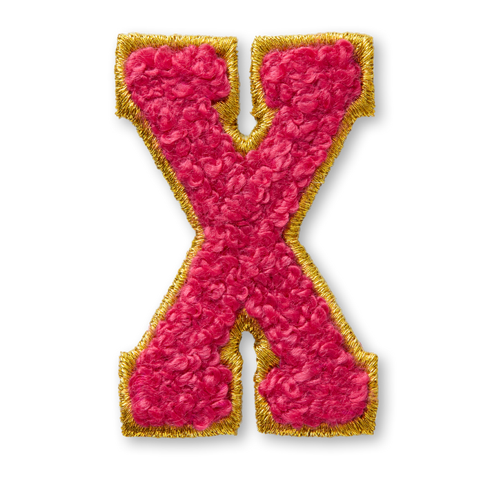 AG™ Letter X Stick-On Patch Z2