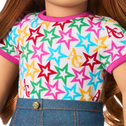 Truly Me™ 18-inch Doll #103 with wavy red hair Q9