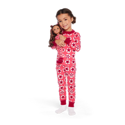 American Girl® x Hanna Andersson Berry Bright Stars Pajamas for Little Girls & Girls E1