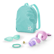 Shimmering Sea Turtle Backpack & Accessory Set for 18-inch Dolls K3