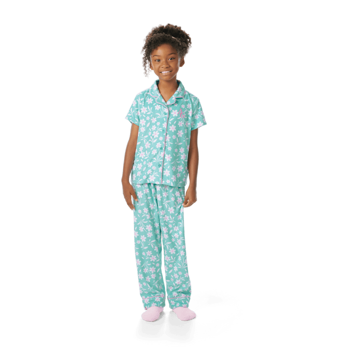 Flower Fun PJs for Girls G4