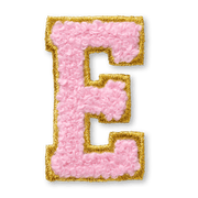 AG™ Letter E Stick-On Patch T0