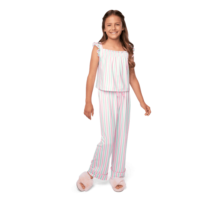 Raquel's™ Coastal Stripes Pajamas for Girls (Girl of the Year™ 2026) U0
