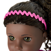 Pink Party-Ready Dress for 18-inch Dolls Q3