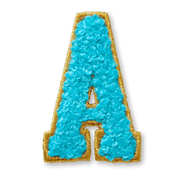 AG™ Letter A Stick-On Patch S4