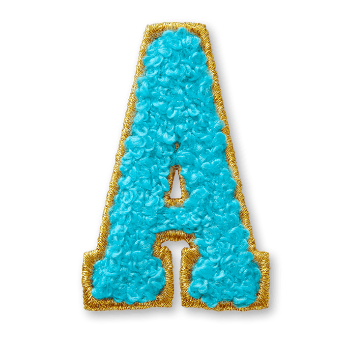 AG™ Letter A Stick-On Patch S4