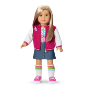Truly Me™ 18-inch Doll #100 with straight layered blonde hair K1