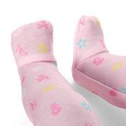 Bitty Baby® Doll #4 with black hair in Pastel Pink C2