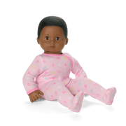 Bitty Baby® Doll #1 with black hair in Pastel Pink J8