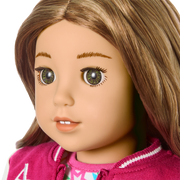 Truly Me™ 18-inch Doll #118 with curly caramel hair Y2