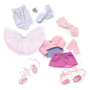My First Ballet Recital Costume for 18-inch Dolls E6