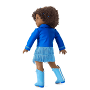 September Sapphire Sparkle Outfit for 18-inch Dolls S7