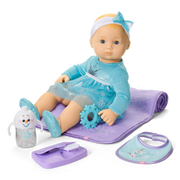 Disney Frozen Elsa Cuddle & Care Set with Bitty Baby® Doll by American Girl® W3