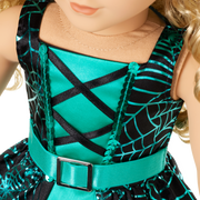 Witchy Webs Costume for 18-inch Dolls Y1