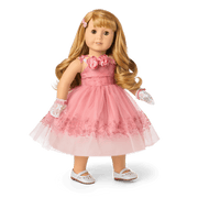 Maryellen’s™ Pretty Pink Dress for 18-inch Dolls (Historical Characters) Y5