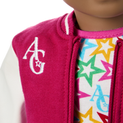 Truly Me™ 18-inch Doll #112 with curly dark-brown hair A1