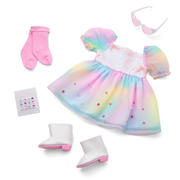 October Opal Obsession Outfit for 18-inch Dolls W1