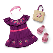 Raquel's™ Beach Party Dress for 18-inch Dolls (Girl of the Year™ 2026) K1