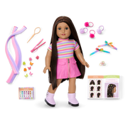 Long Hair Looks™ by Truly Me™ 18-inch Doll #134 & hair accessories R6