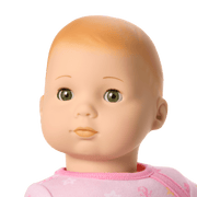 Bitty Baby® Doll #6 with red hair in Pastel Pink W1