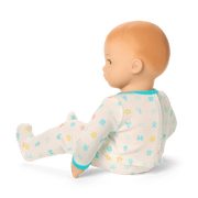 Bitty Baby® Doll #6 with red hair in Pastel Blue V3