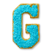 AG™ Letter G Stick-On Patch S0