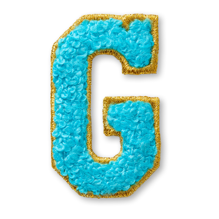 AG™ Letter G Stick-On Patch S0